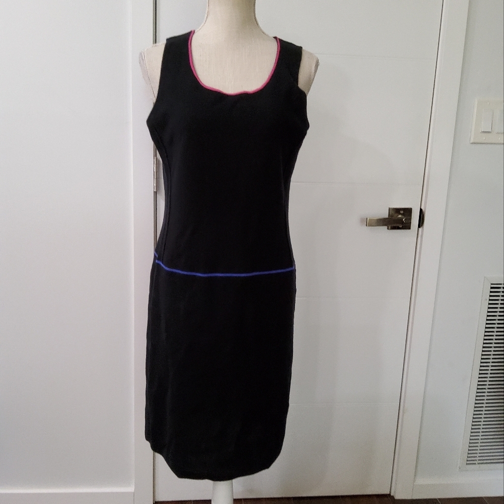 WORTH New York Sleeveless Wool Dress Size M